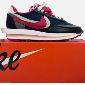 Size 8 Nike x Sacai x Undercover Ldwaffle Midnight Spruce University Red Shoes